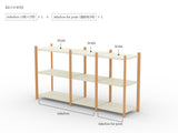 〈セミカスタム〉Baguette shelf｜3shelves for joint