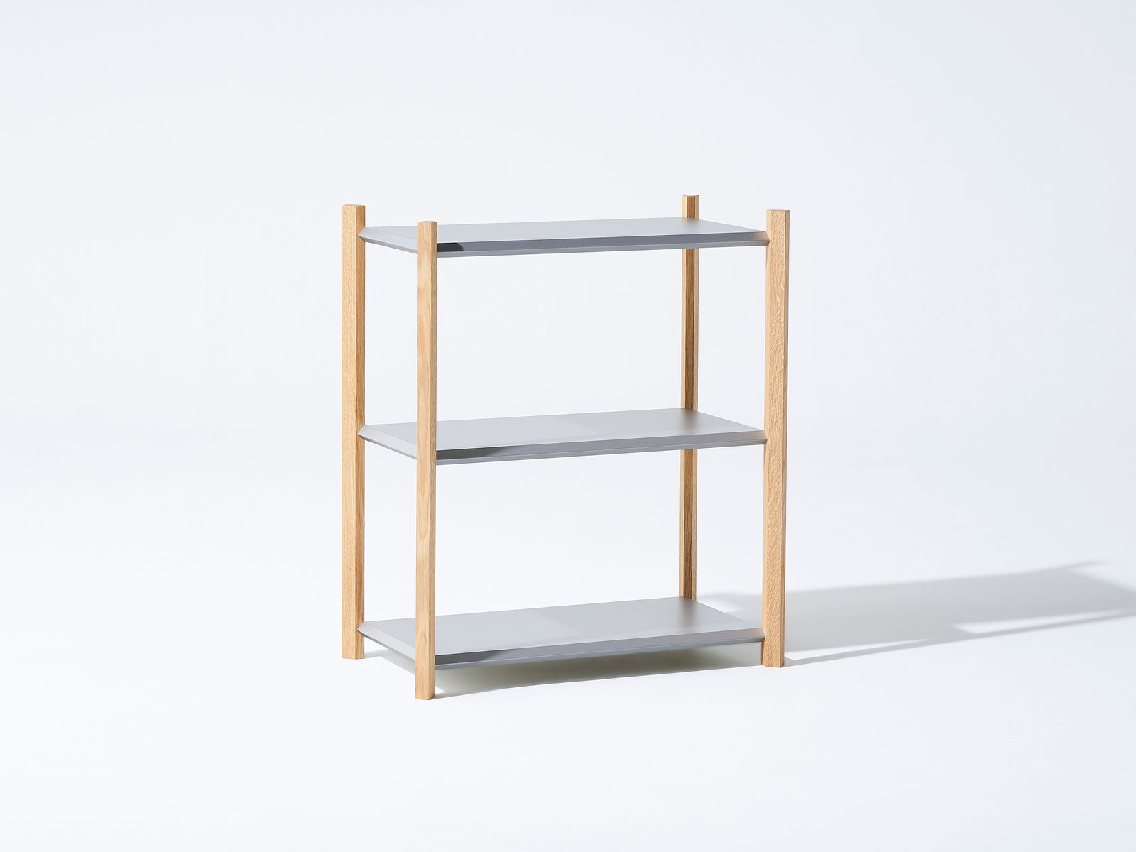 フルクラム　バゲットシェルフ　3段　シルバー Baguette shelf バゲットシェルフ｜3段×1列 【Fulcrum】