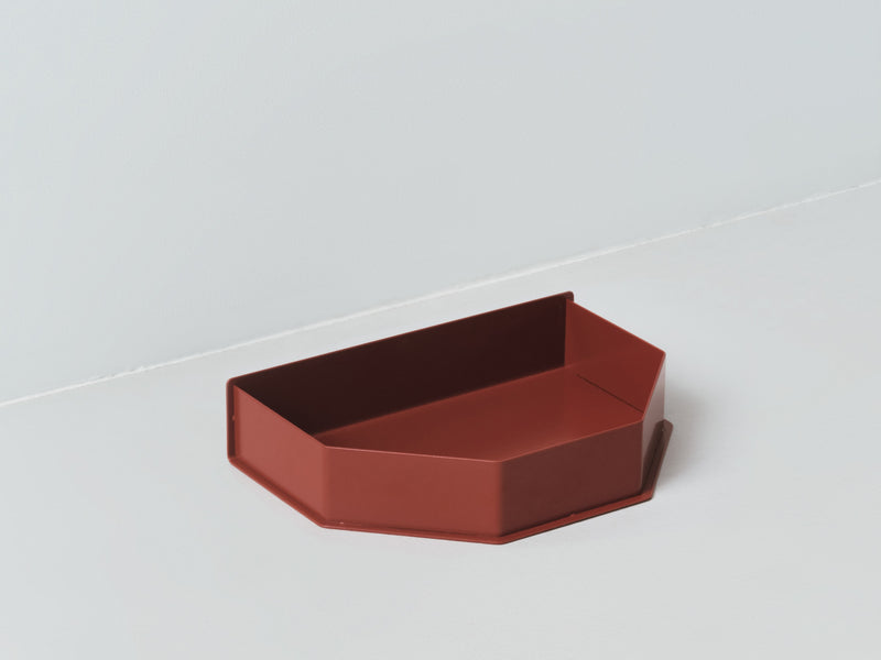 Fulcrum｜POLY-Tray トレイ｜rusty red